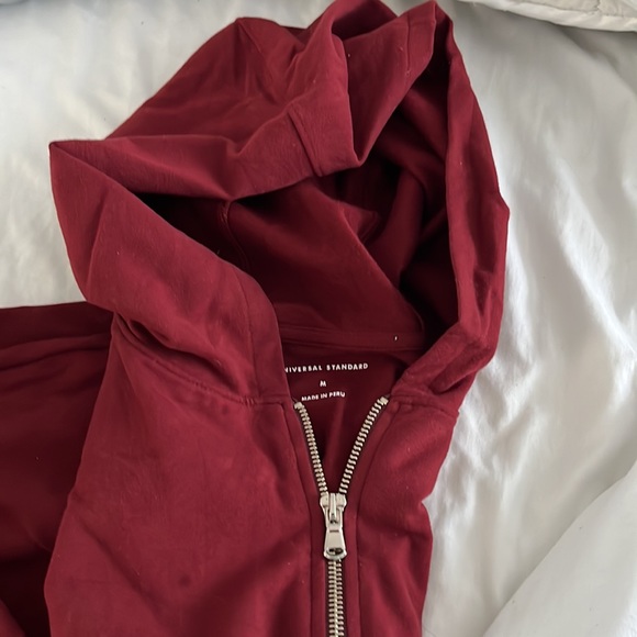 Burgundy US hoodie - Picture 4 of 8